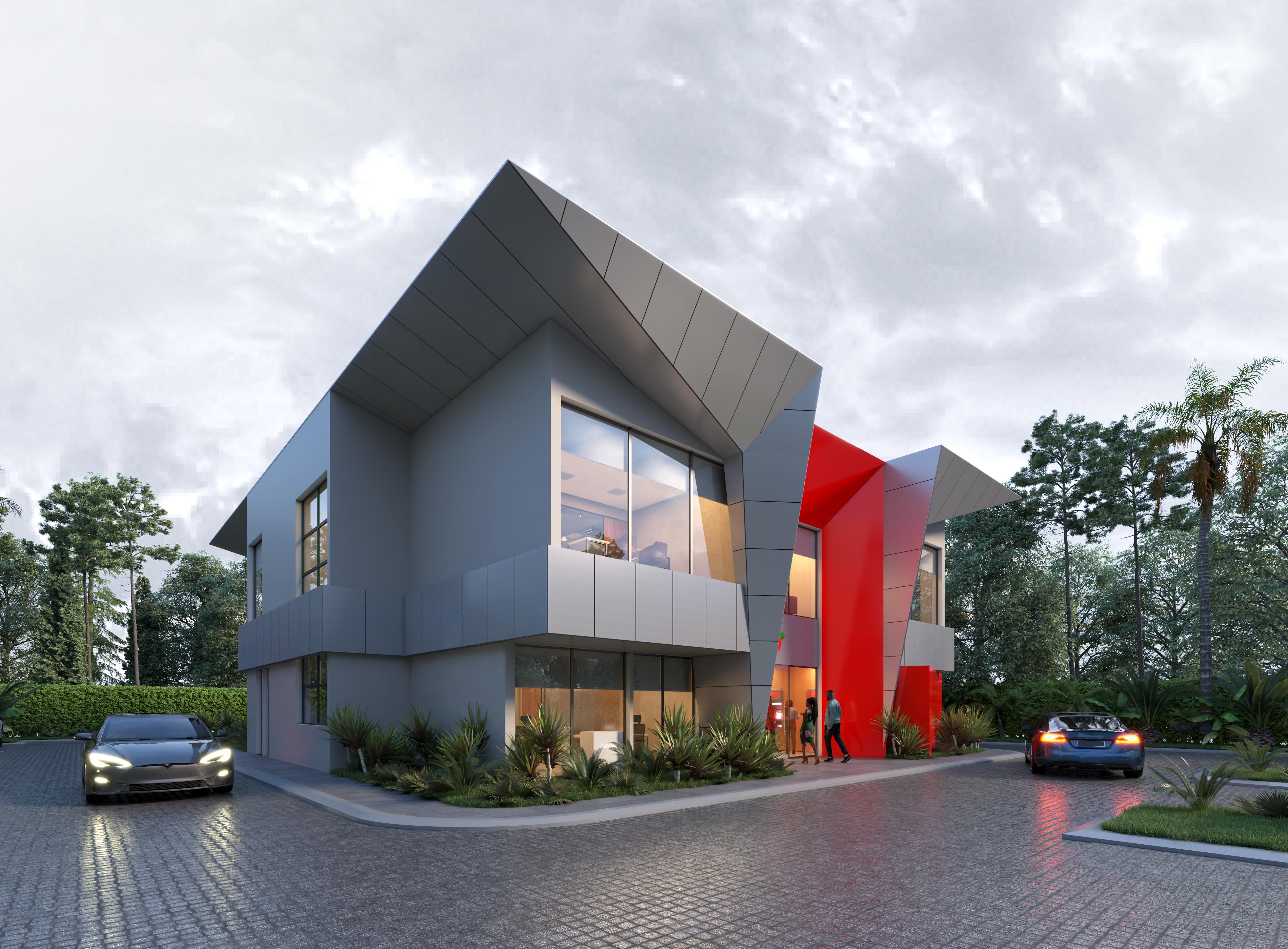 AFG BANK — architectural visualization
